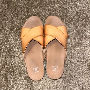 Size 8 sandals worn